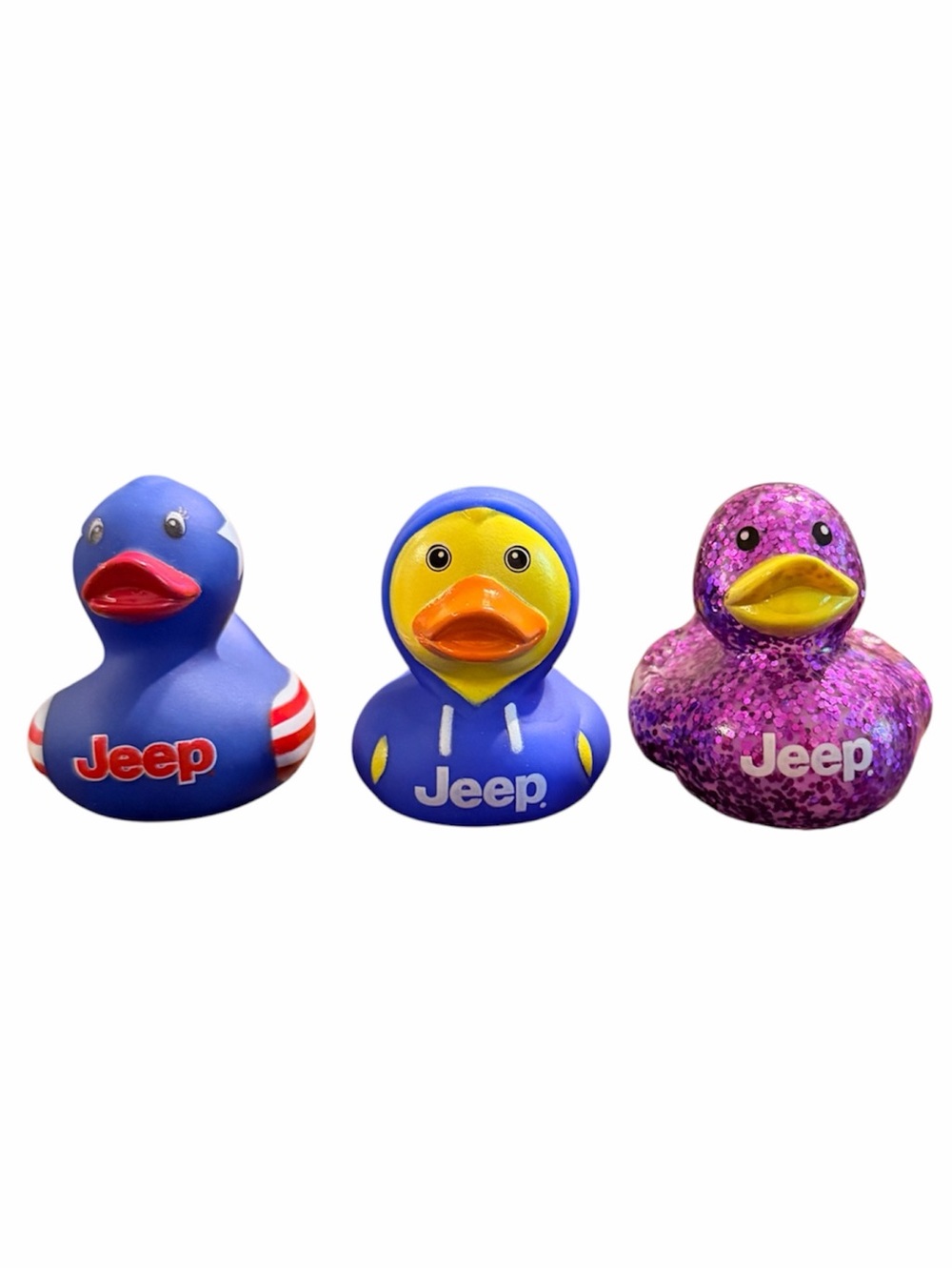 New Three Jeep Brand Ducks Collectors Ducks
